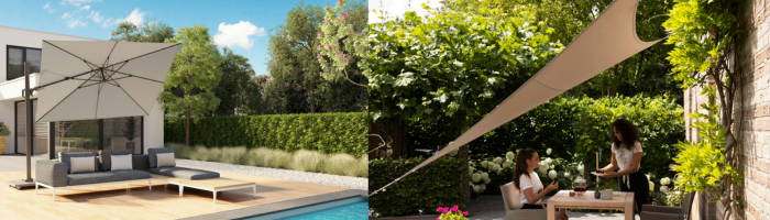 Parasols en schaduwdoeken Parasols en schaduwdoeken