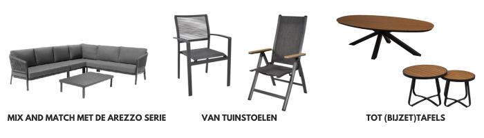 Arezzo tuinmeubelen Arezzo tuinmeubelen