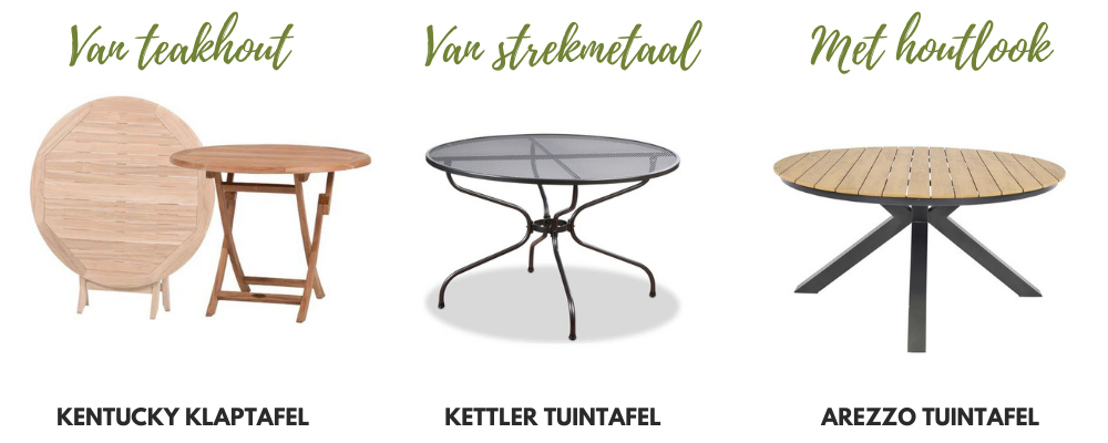 Robbies Tuinmeubelen - Blog Sofie - Ronde tuintafels Robbies Tuinmeubelen - Blog Sofie - Ronde tuintafels