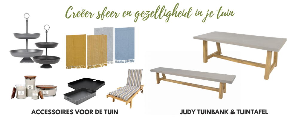 Robbies Tuinmeubelen - Blog Sofie - Accessoires voor de tuin Robbies Tuinmeubelen - Blog Sofie - Accessoires voor de tuin