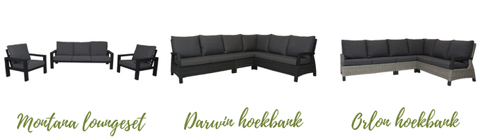 Loungesets en hoekbanken Loungesets en hoekbanken