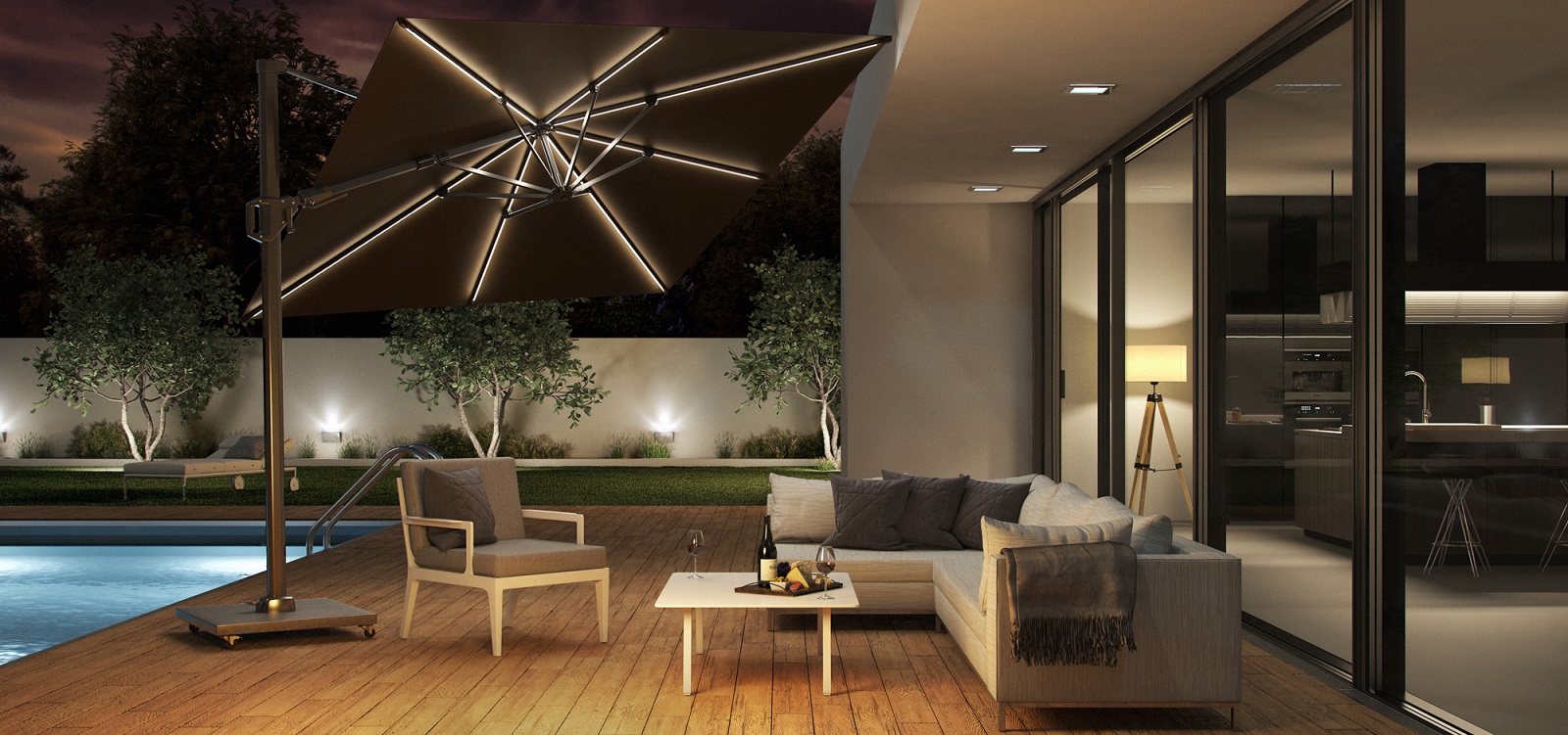 Robbies Challenger Parasol Glow Robbies Challenger Parasol Glow