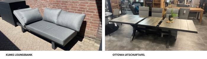 Multifunctionele tuinmeubelen Robbies Multifunctionele tuinmeubelen Robbies