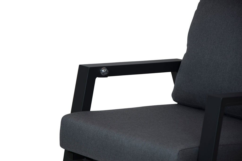 Exome fauteuil antraciet