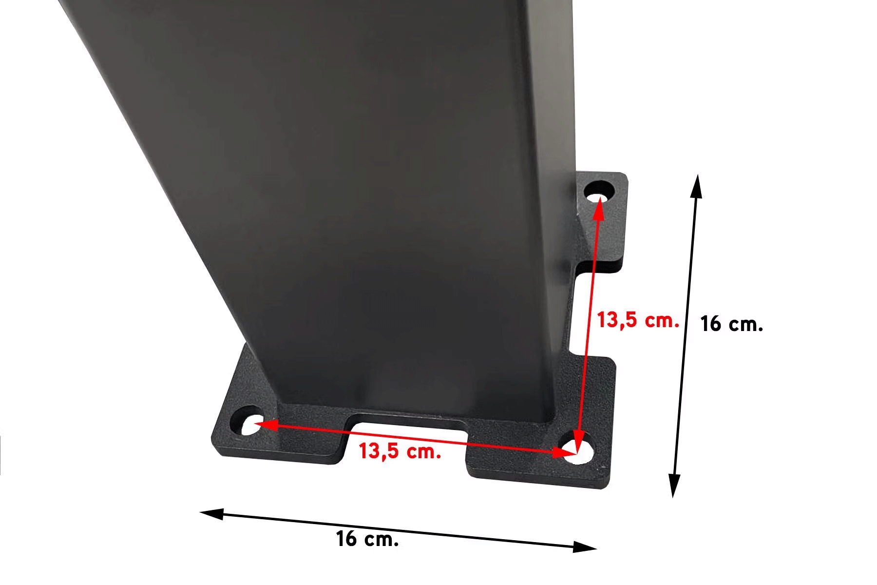 Lamellen overkapping 3.6 x 4 meter antraciet
