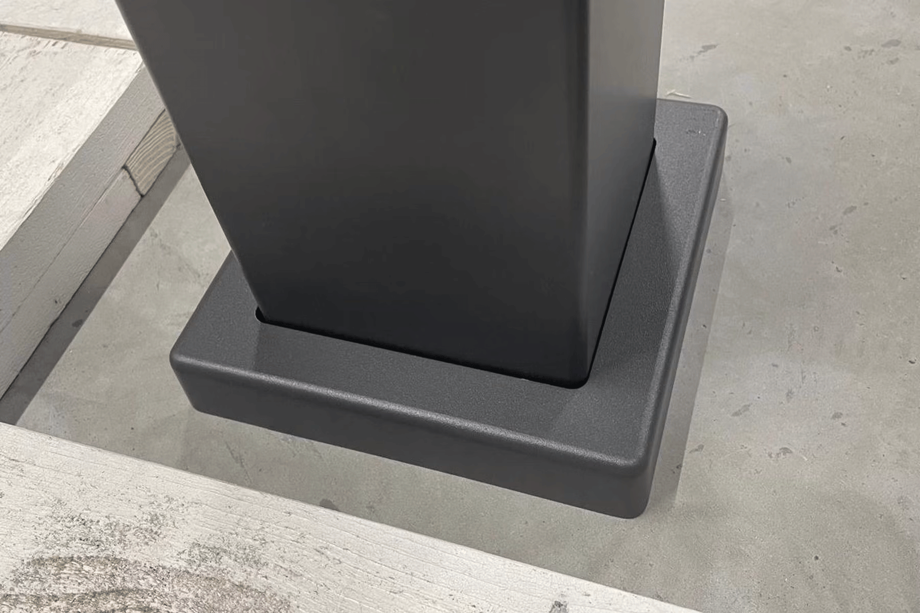 Lamellen overkapping 3 x 4 meter antraciet