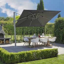 Parasol ingraaf voet beton