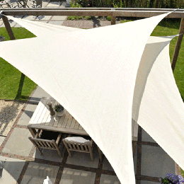 Schaduwdoek Dreamsail 4x4x4m