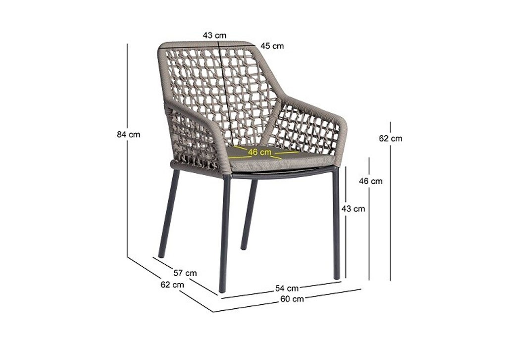 Kettler Stapelfauteuil Spezia ecru