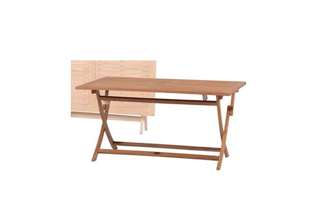 Kentucky klaptafel 130x80 cm.
