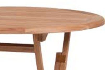 Kentucky klaptafel 100 cm rond