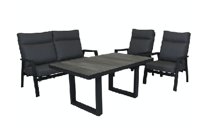 Exome set met Darwin dining tafel