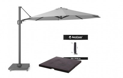 Combideal: Zweefparasol Bermuda 350cm rond