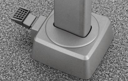 Combideal: Zweefparasol Bermuda 350cm rond