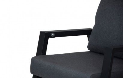 Exome fauteuil antraciet